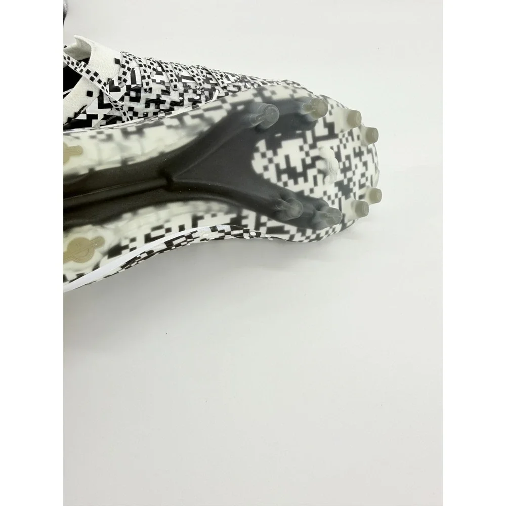 Under Armour UA Magnetico Elite 5‎ FG 6000544-002 Black/White/Black 2025 Sz 10.5